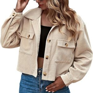 Corduroy Shirt Jacket